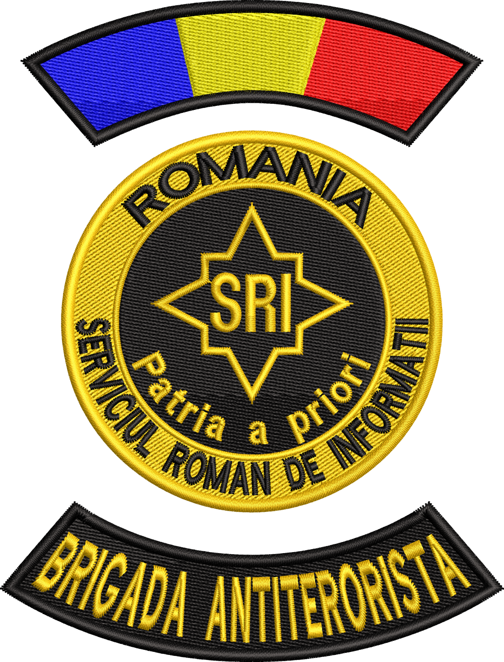 EMBLEMA SERVICIUL ROMAN DE INFORMATII SRI, OFITERI BRIGADA ANTITERORISTA